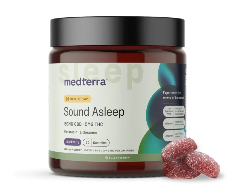 Medterra Sound Asleep THC Gummies