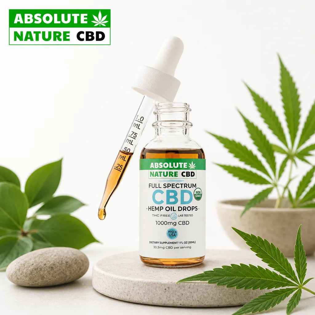 Absolute Nature CBD Oil Drops / Tincture