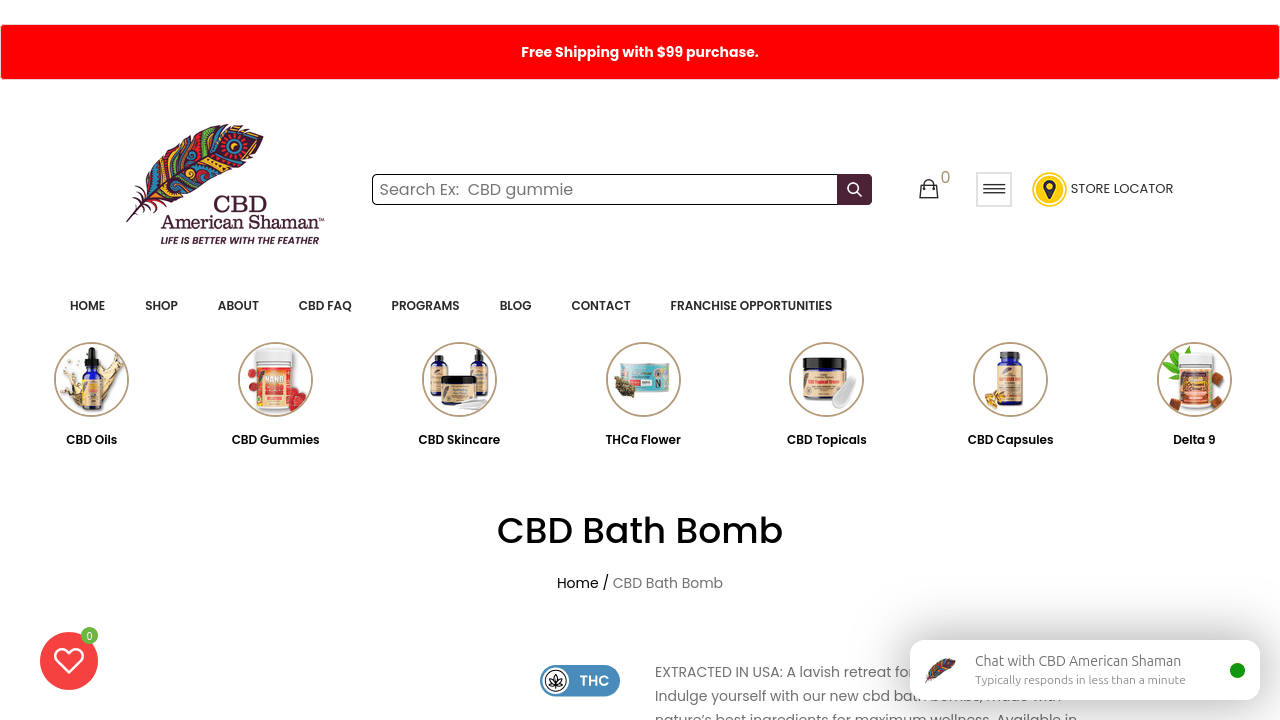 CBD Bath Bomb thumbnail