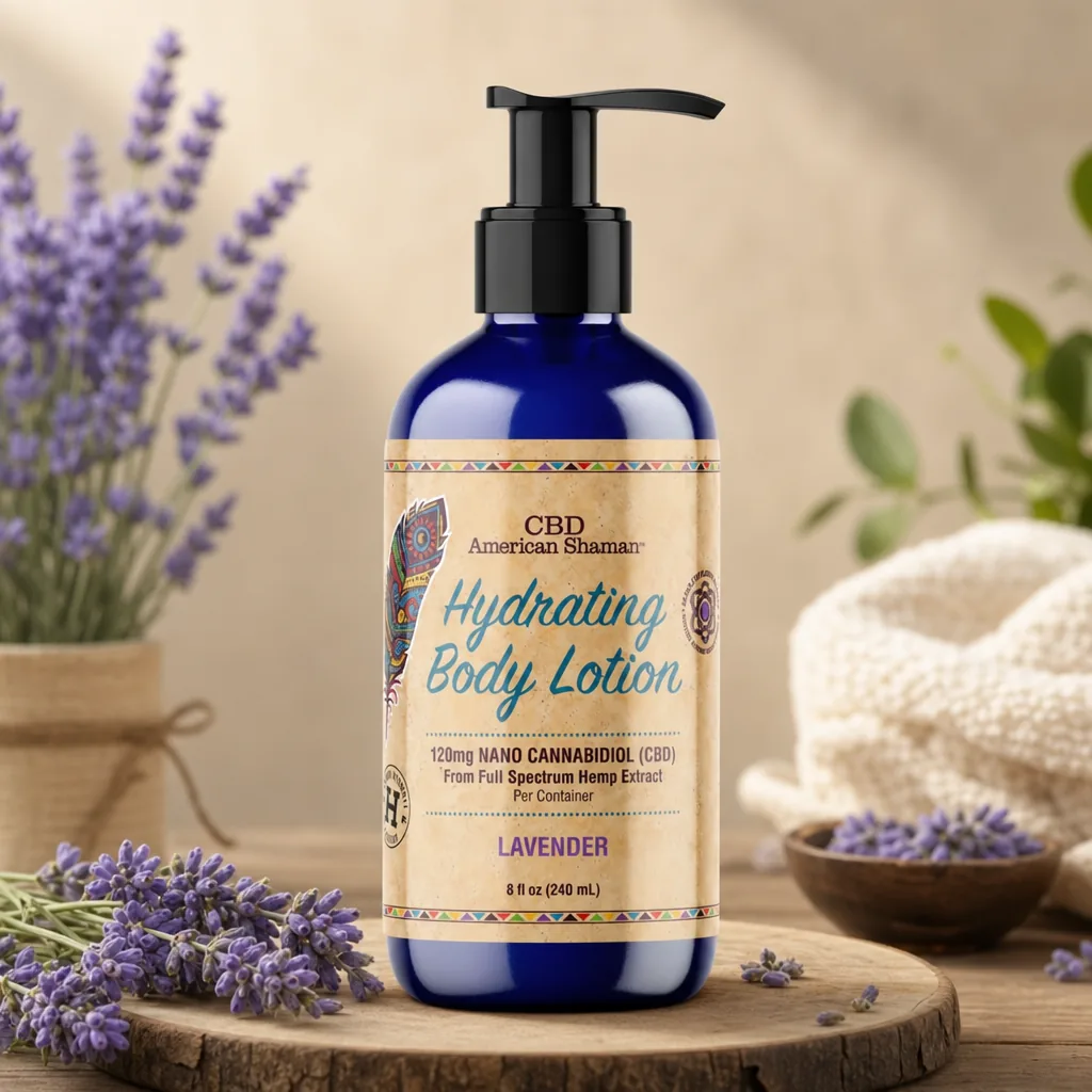 American Shaman CBD Body Lotion with Hemp Oil