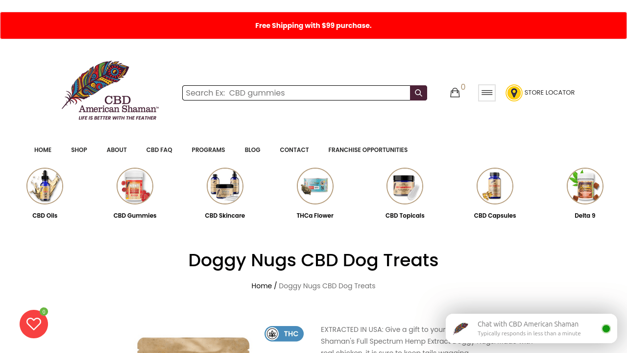Doggy Nugs CBD Dog Treats thumbnail