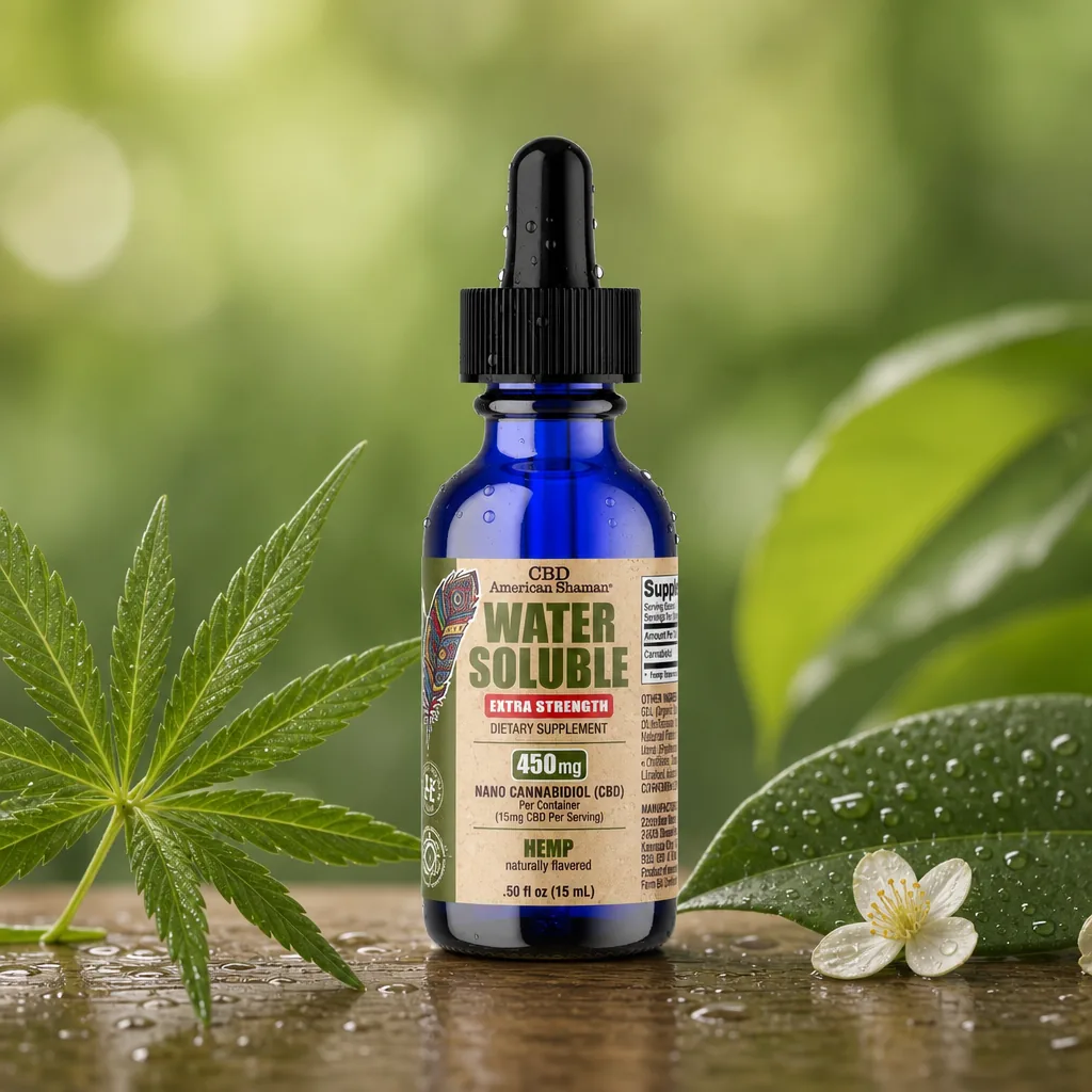 American Shaman CBD Extra Strength Water Soluble THC Free