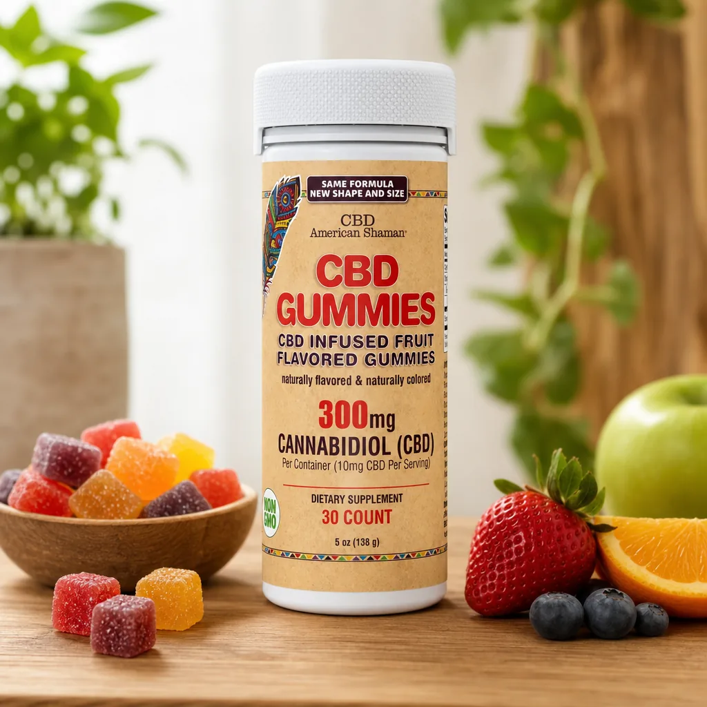 American Shaman CBD Gummies THC Free