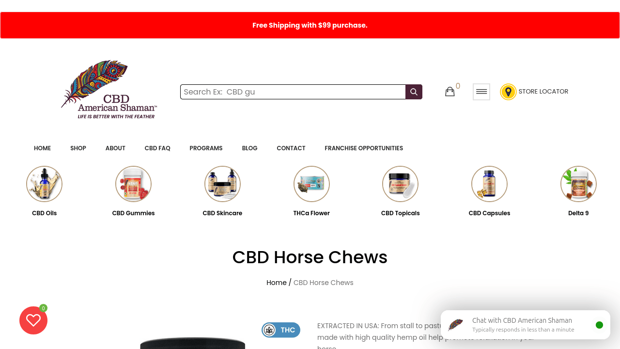 CBD Horse Chews thumbnail