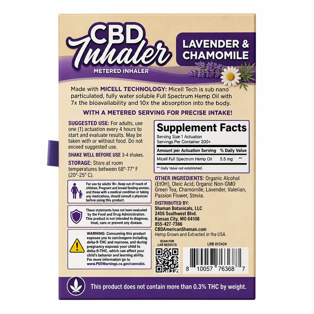 CBD Inhaler thumbnail