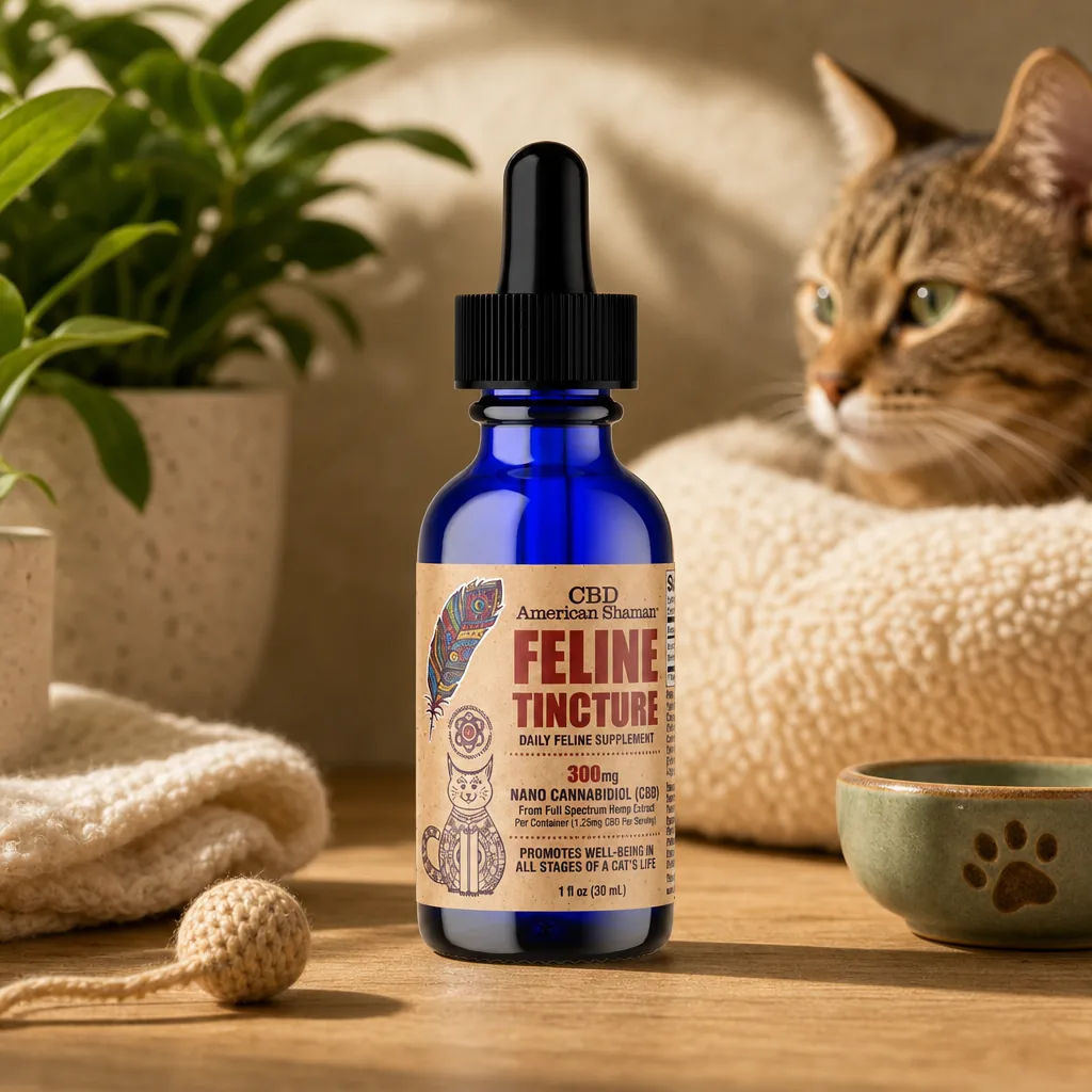 American Shaman CBD Oil for Cats Tincture