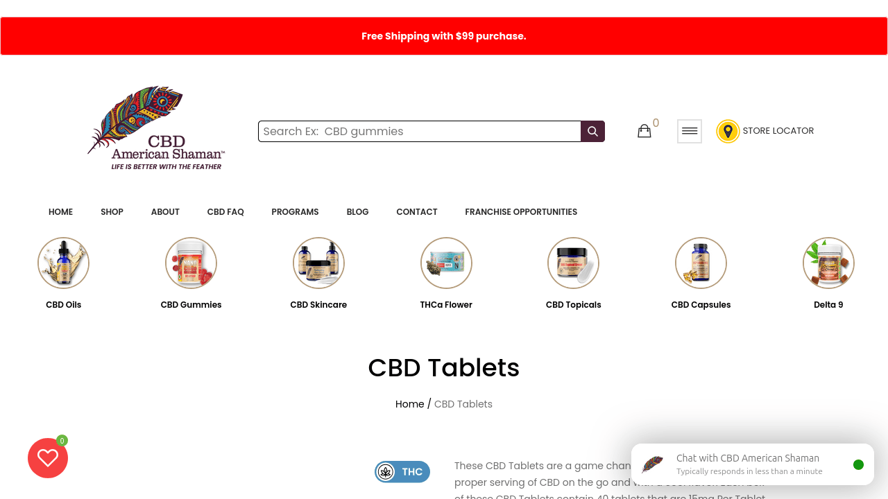 CBD Tablets thumbnail