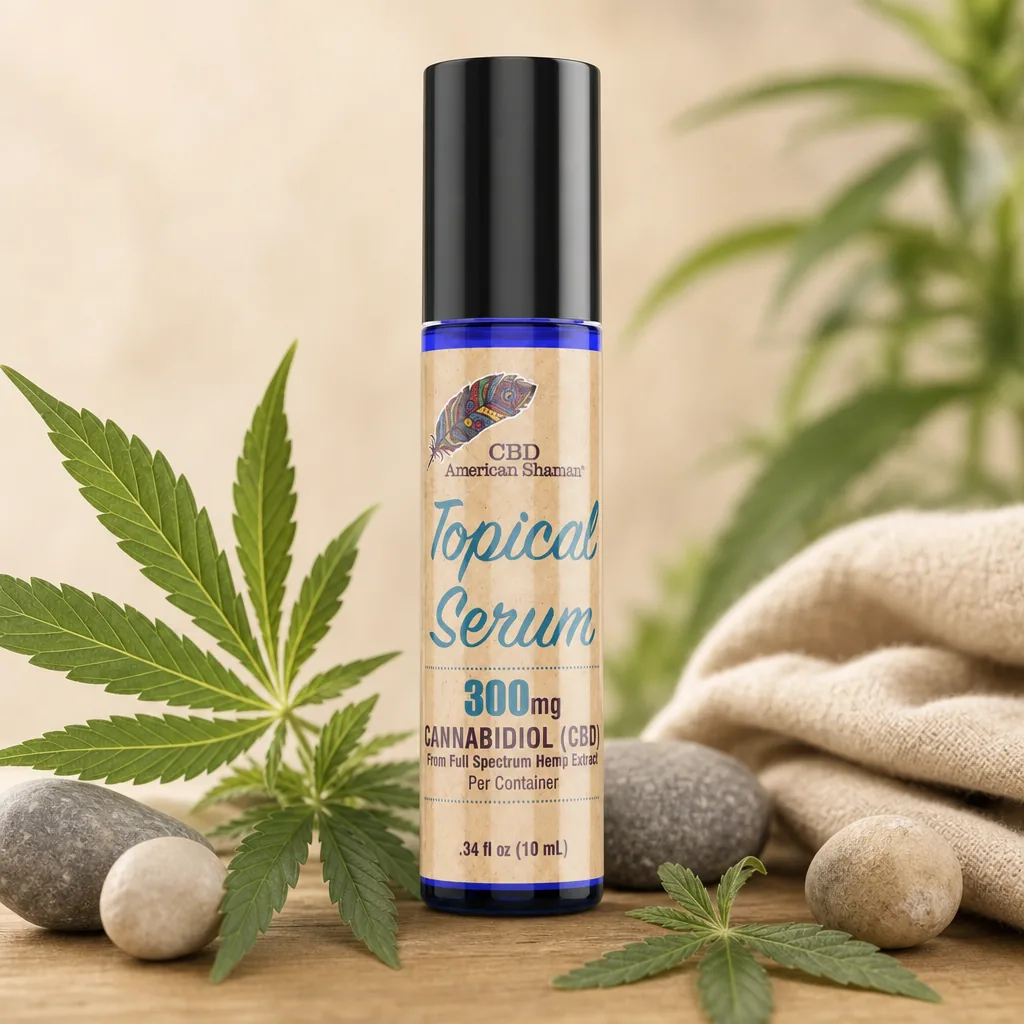 American Shaman CBD Topical Roll-On Serum
