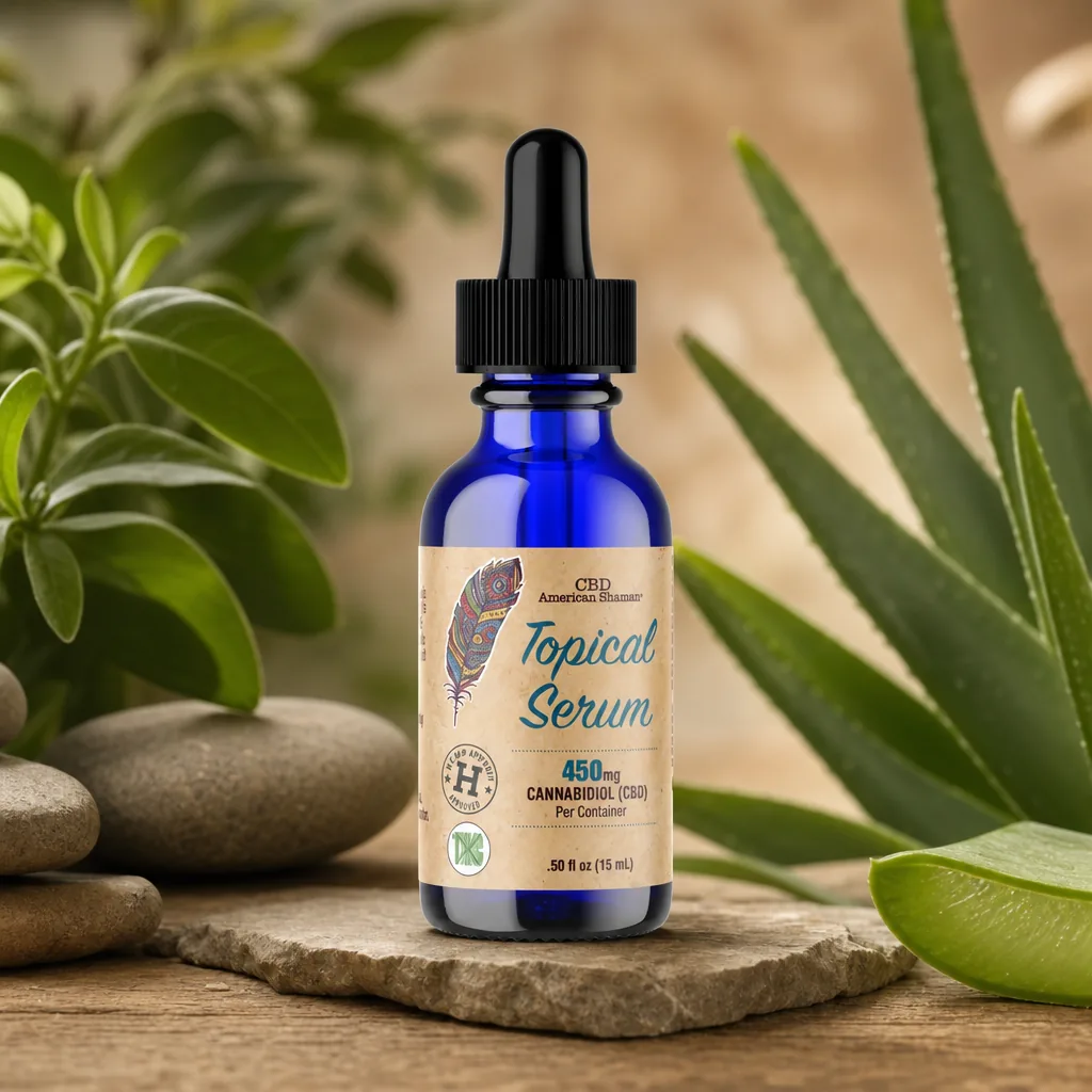 American Shaman CBD Topical Serum THC Free