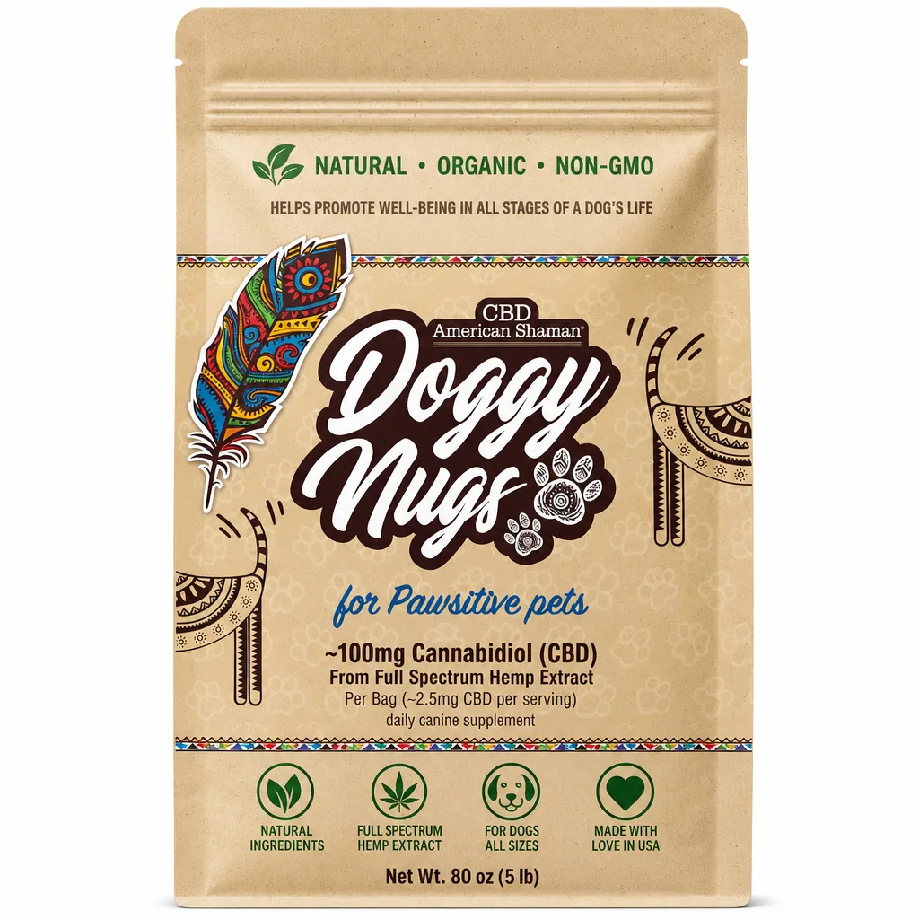 American Shaman Doggy Nugs CBD Dog Treats