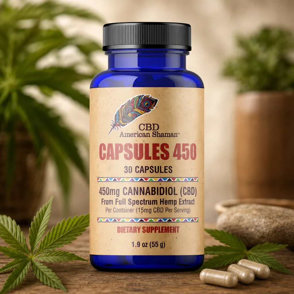 American Shaman Hemp Oil Capsules