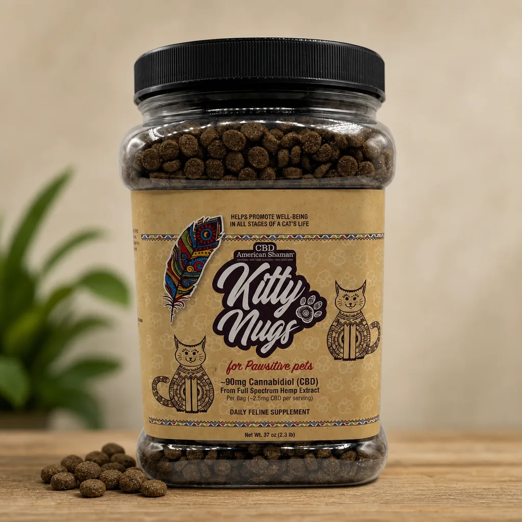 American Shaman Kitty Nugs CBD Cat Treats