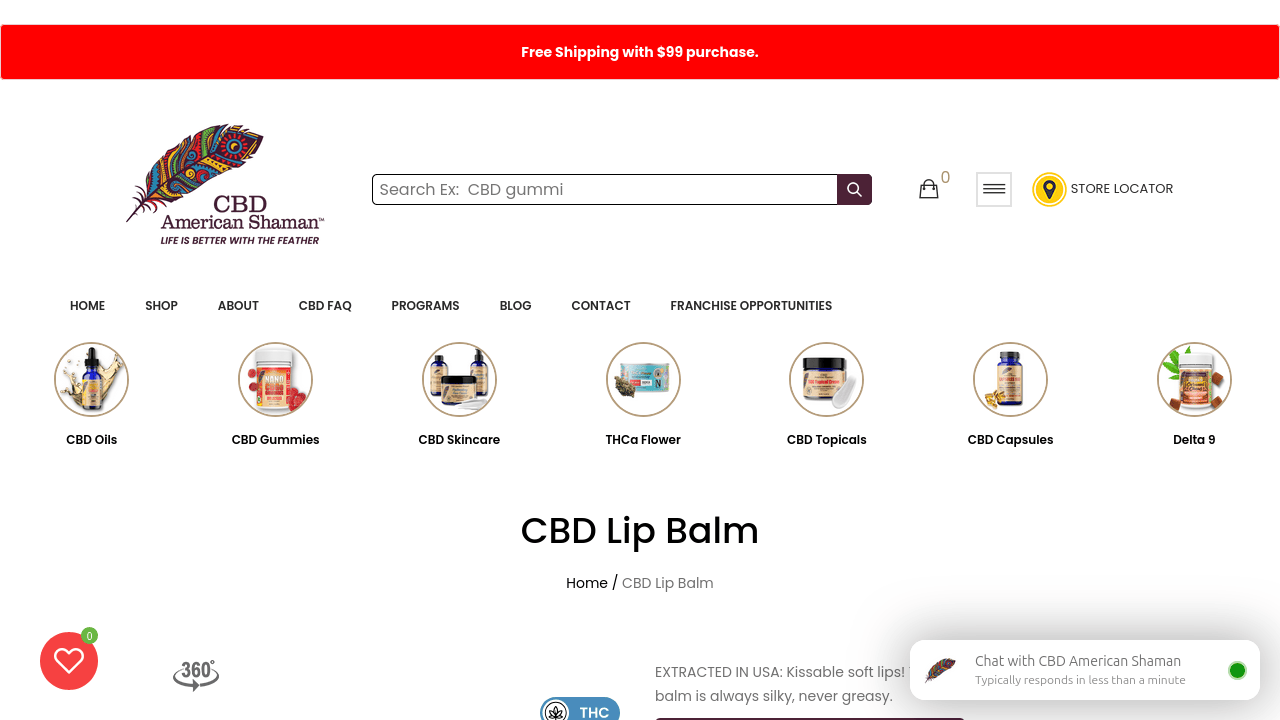 CBD Lip Balm thumbnail