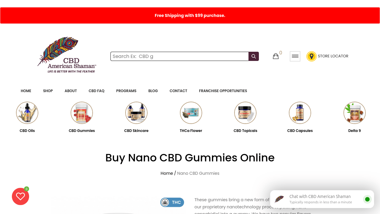Nano CBD Gummies thumbnail