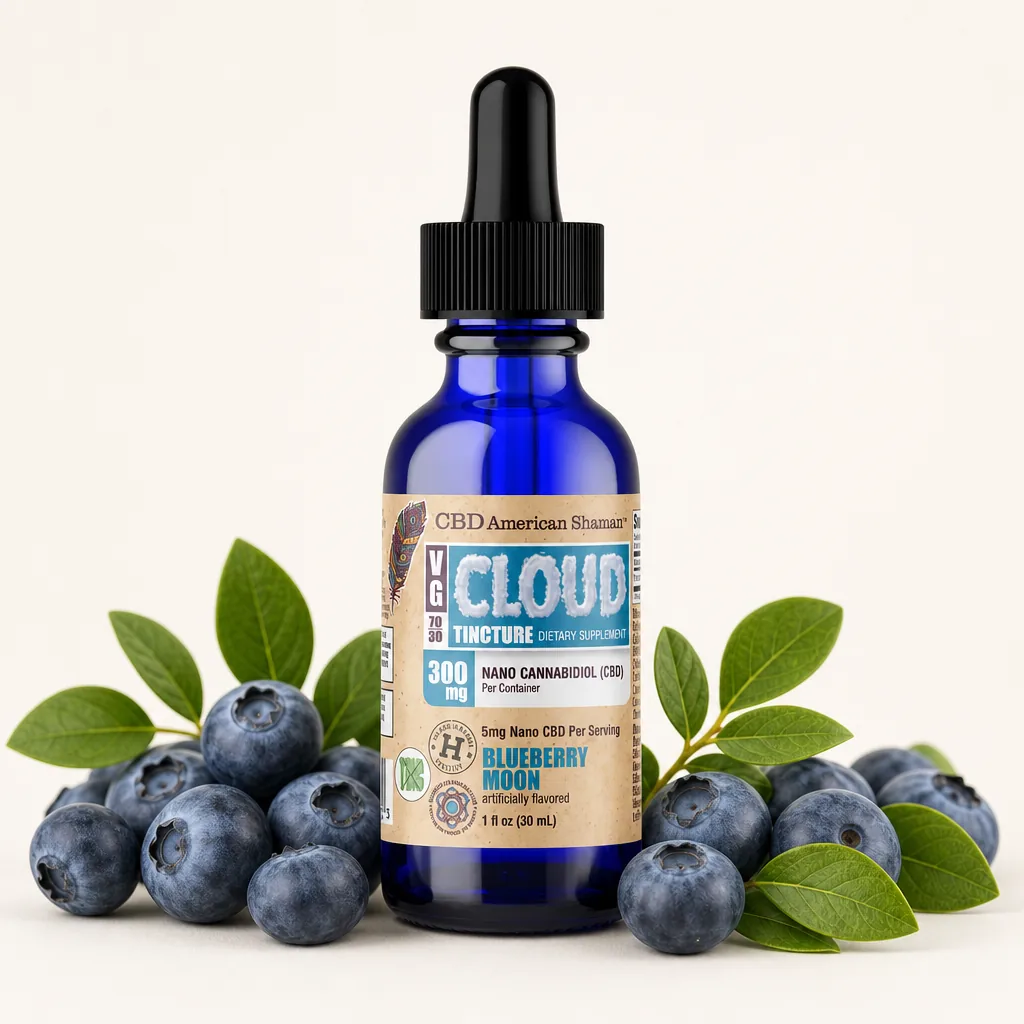 VG Cloud Tincture - CBD Hemp Oil THC Free thumbnail