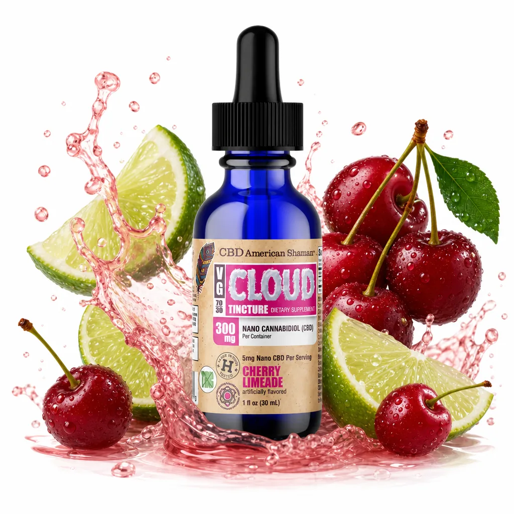 VG Cloud Tincture - CBD Hemp Oil THC Free thumbnail