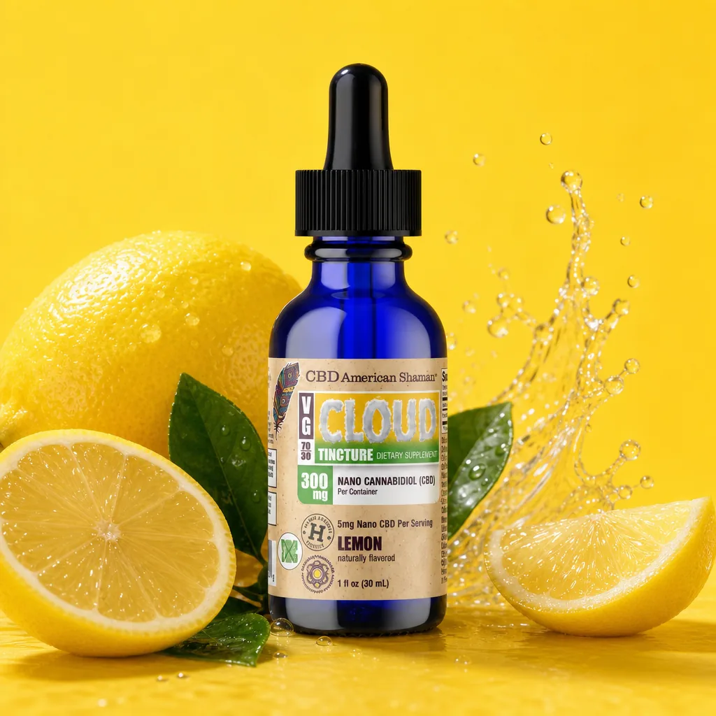 VG Cloud Tincture - CBD Hemp Oil THC Free thumbnail