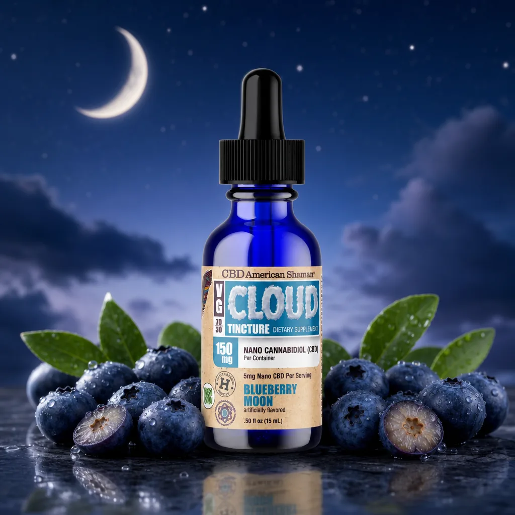 VG Cloud Tincture - CBD Hemp Oil THC Free thumbnail