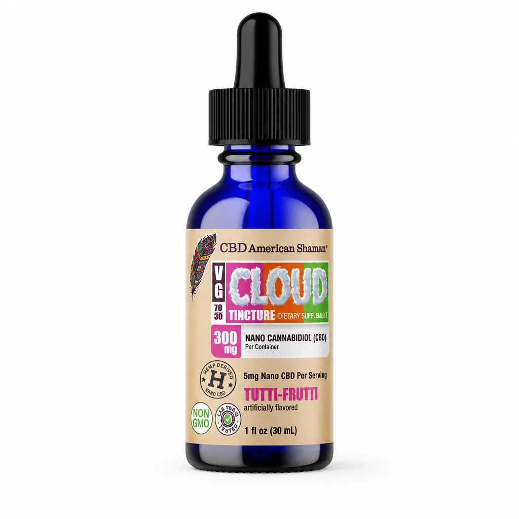 VG Cloud Tincture - CBD Hemp Oil THC Free thumbnail