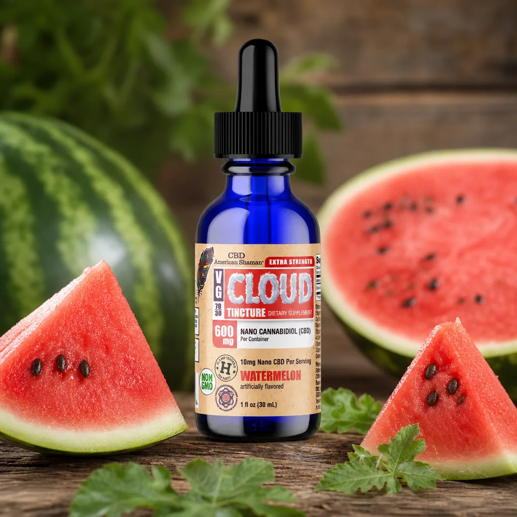 VG Cloud Tincture - CBD Hemp Oil THC Free thumbnail