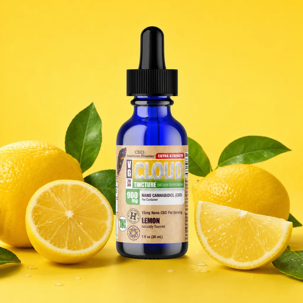 VG Cloud Tincture - CBD Hemp Oil THC Free thumbnail