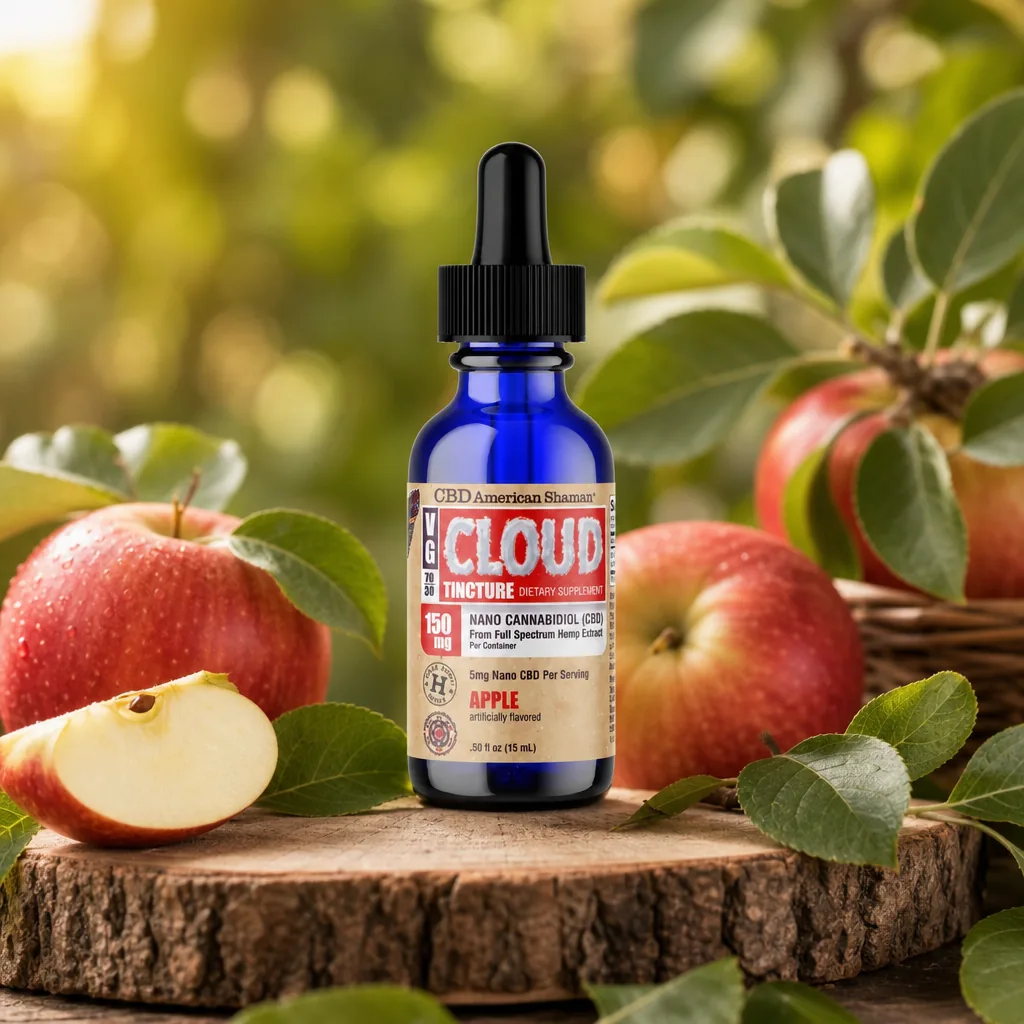 American Shaman VG Cloud Tincture - CBD Hemp Oil