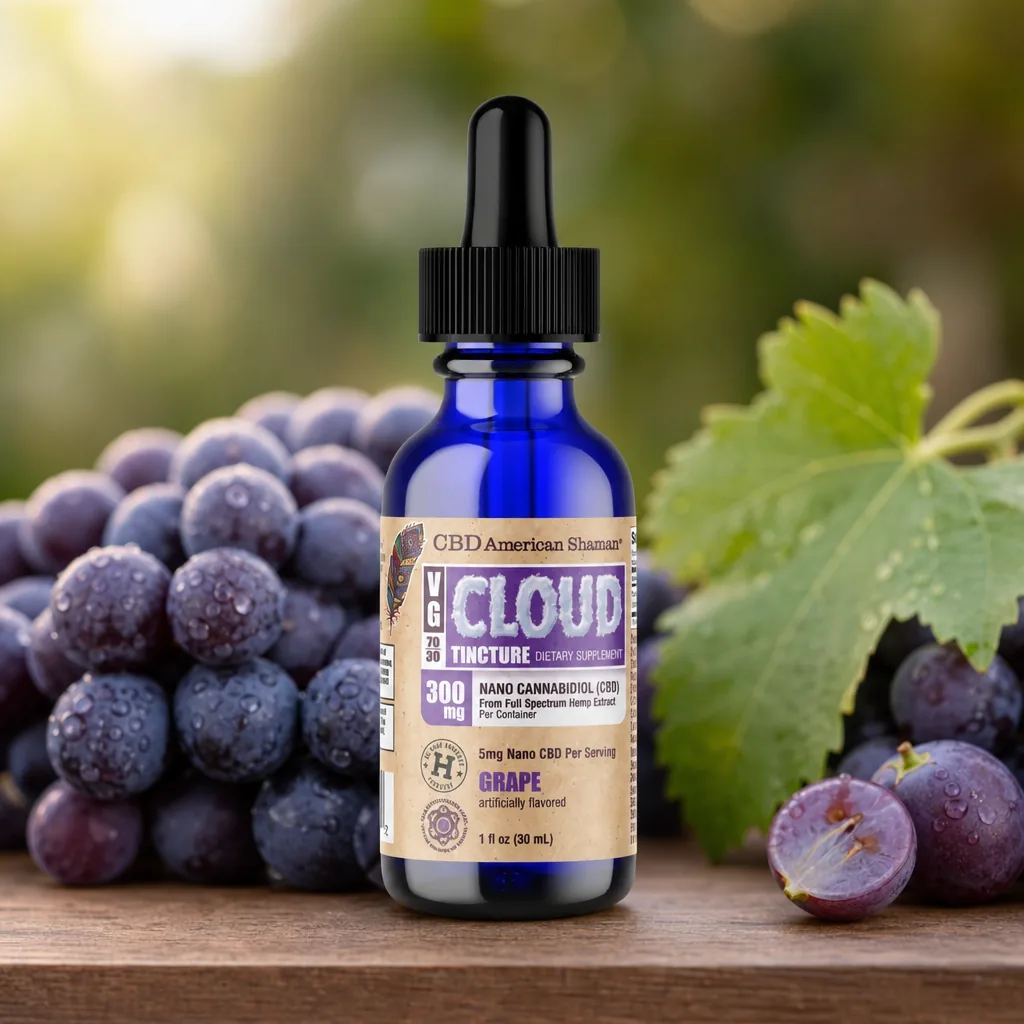 VG Cloud Tincture - CBD Hemp Oil thumbnail