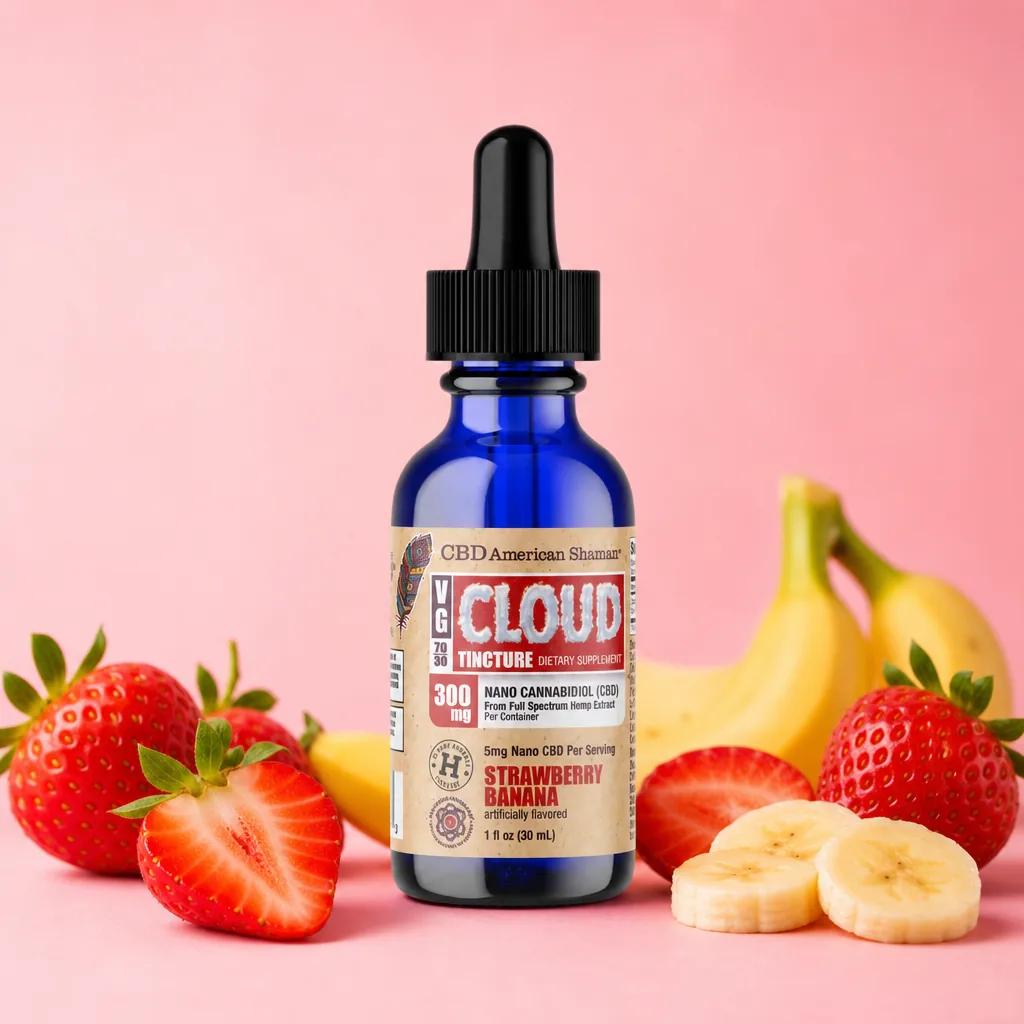 VG Cloud Tincture - CBD Hemp Oil thumbnail