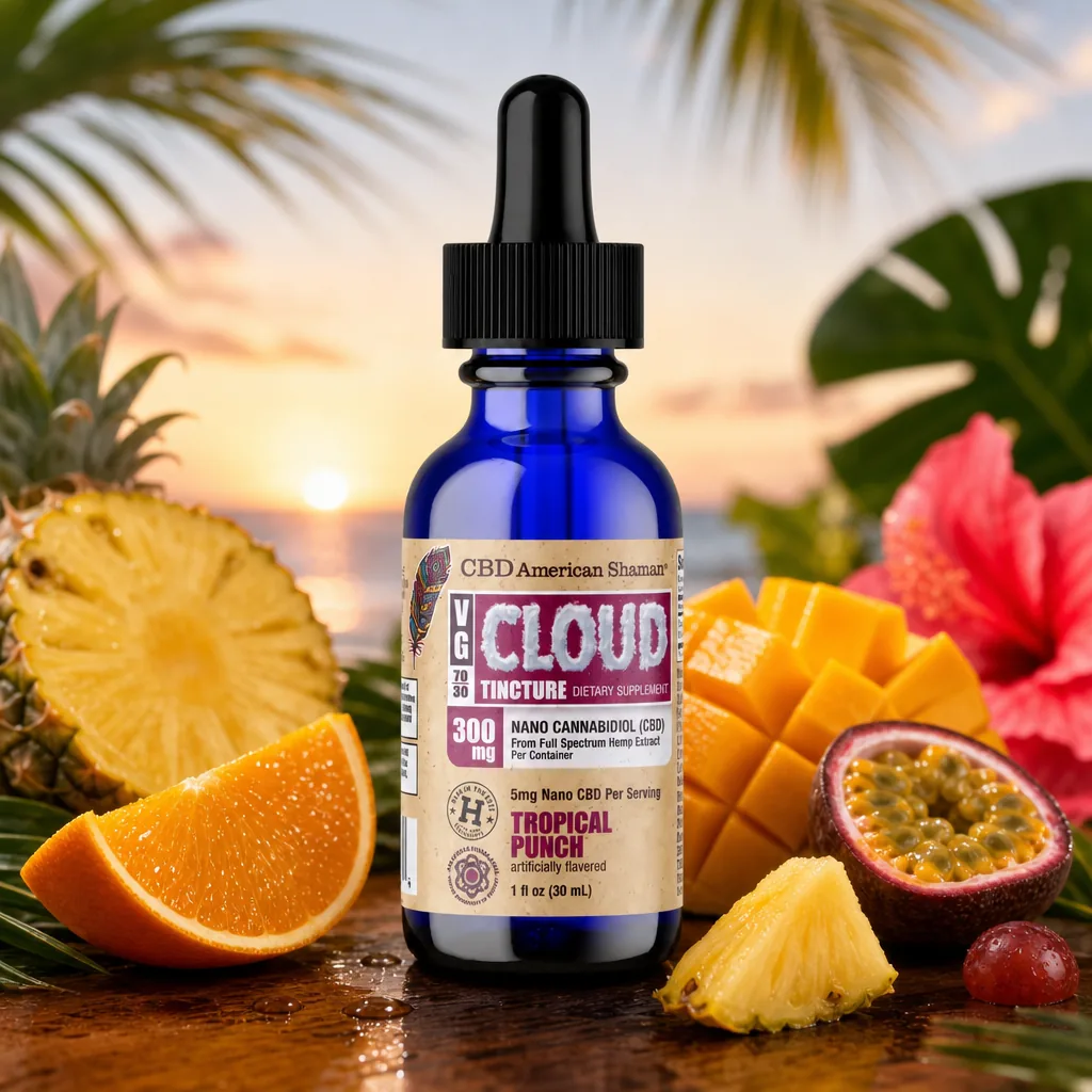 VG Cloud Tincture - CBD Hemp Oil thumbnail