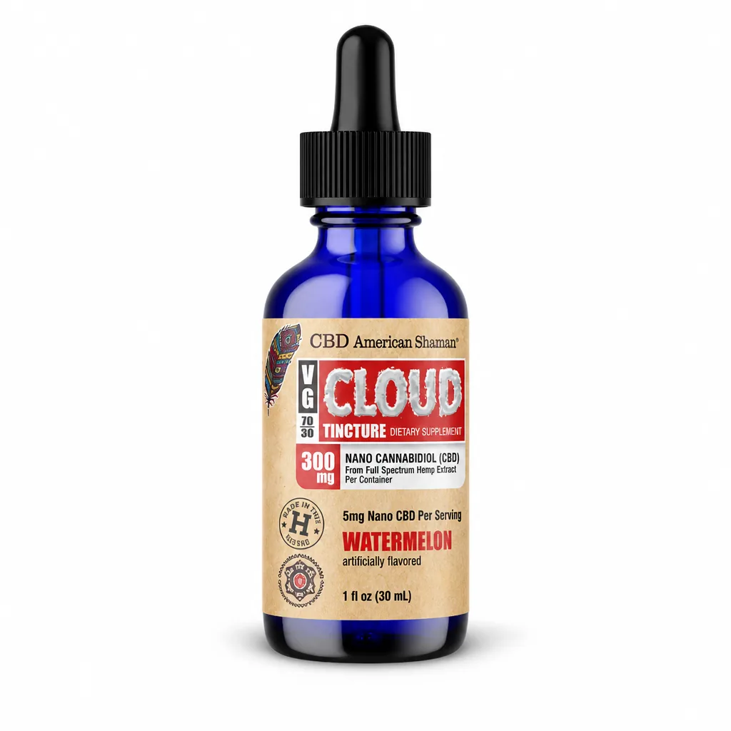VG Cloud Tincture - CBD Hemp Oil thumbnail