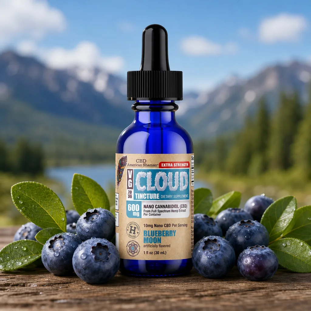 VG Cloud Tincture - CBD Hemp Oil thumbnail