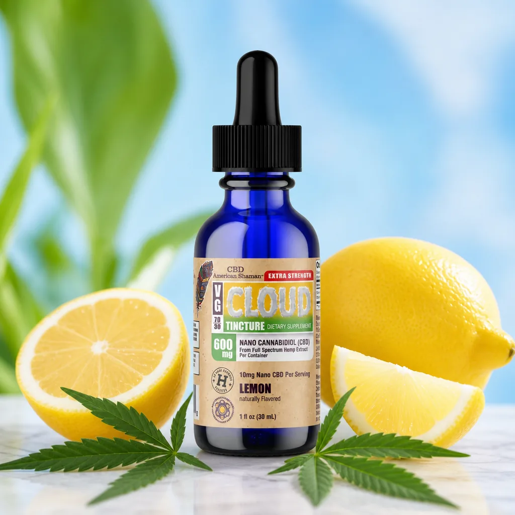 VG Cloud Tincture - CBD Hemp Oil thumbnail