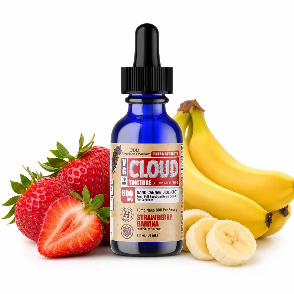 VG Cloud Tincture - CBD Hemp Oil thumbnail