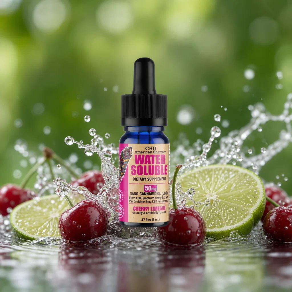 American Shaman Water Soluble, Full Spectrum Hemp Oil