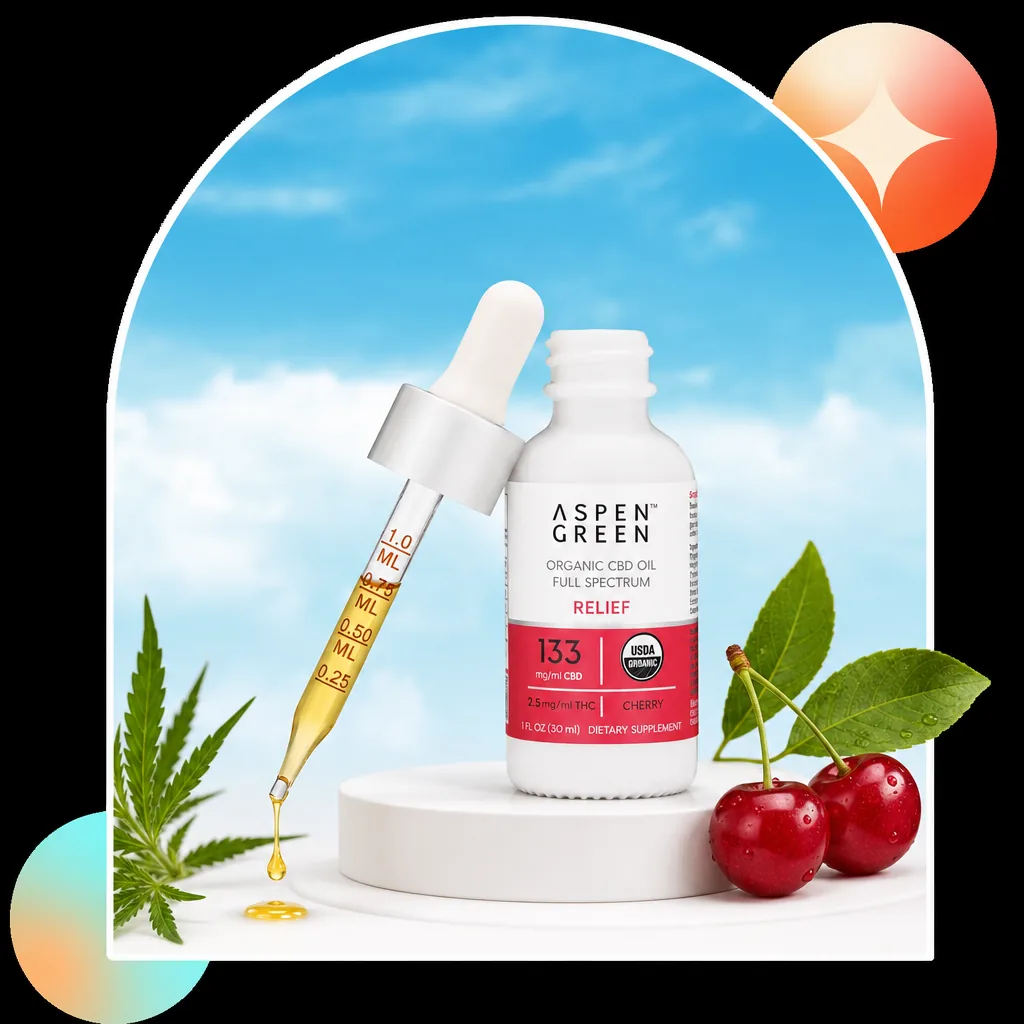 Relief Organic Full Spectrum CBD Oil thumbnail