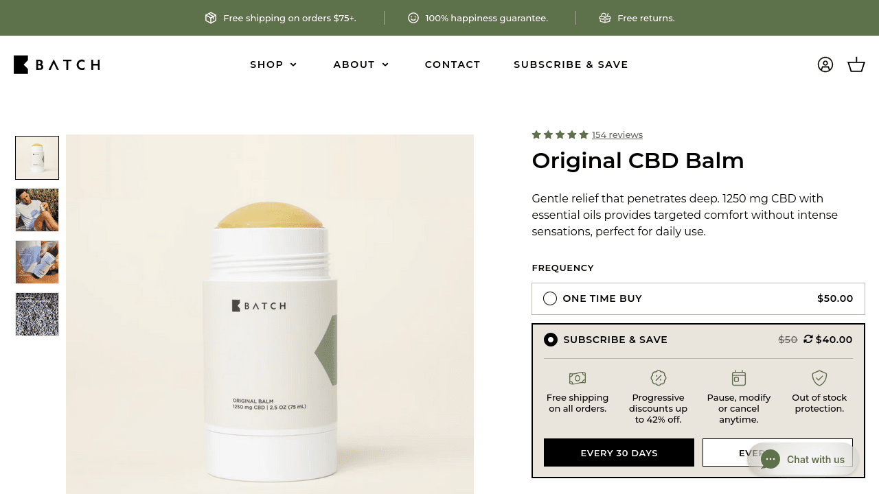 Original CBD Balm thumbnail