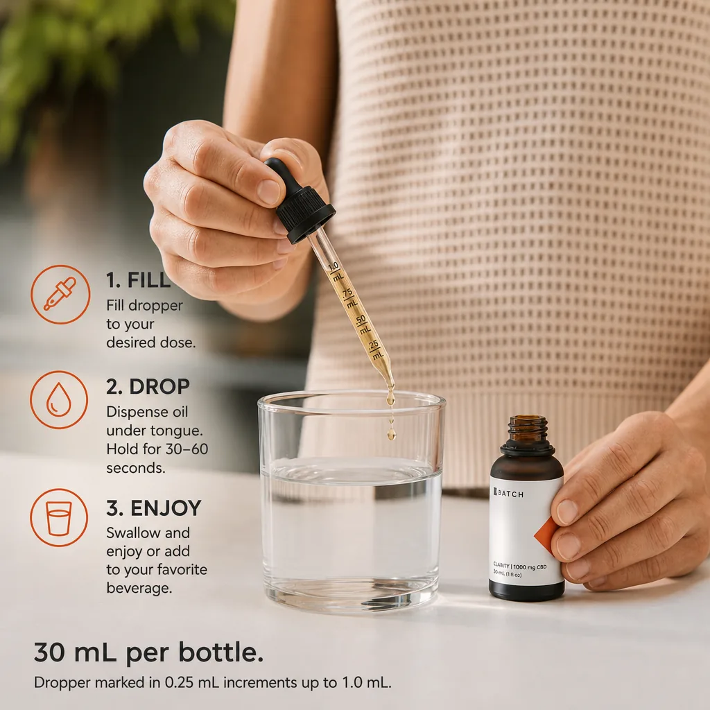 Clarity CBD Oil Tincture thumbnail