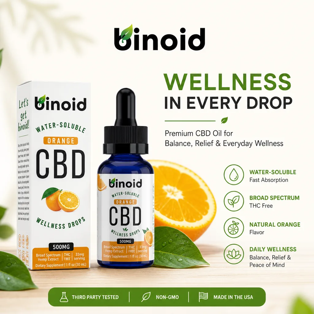 Binoid CBD Water Soluble CBD Oil