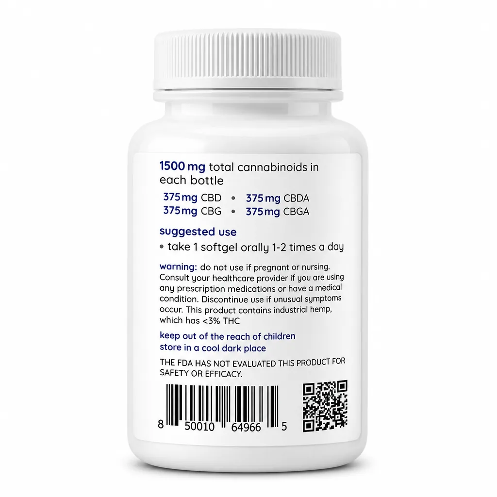 Advanced Immunity Hemp Softgels thumbnail