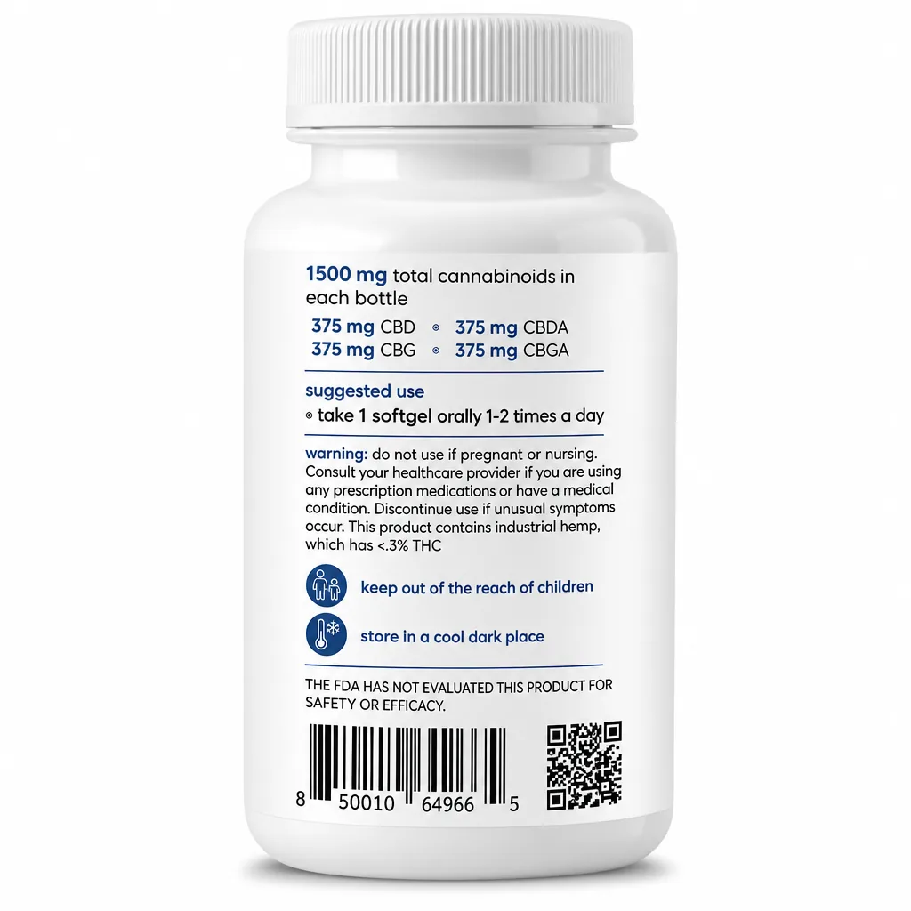 Advanced Immunity Hemp Softgels thumbnail