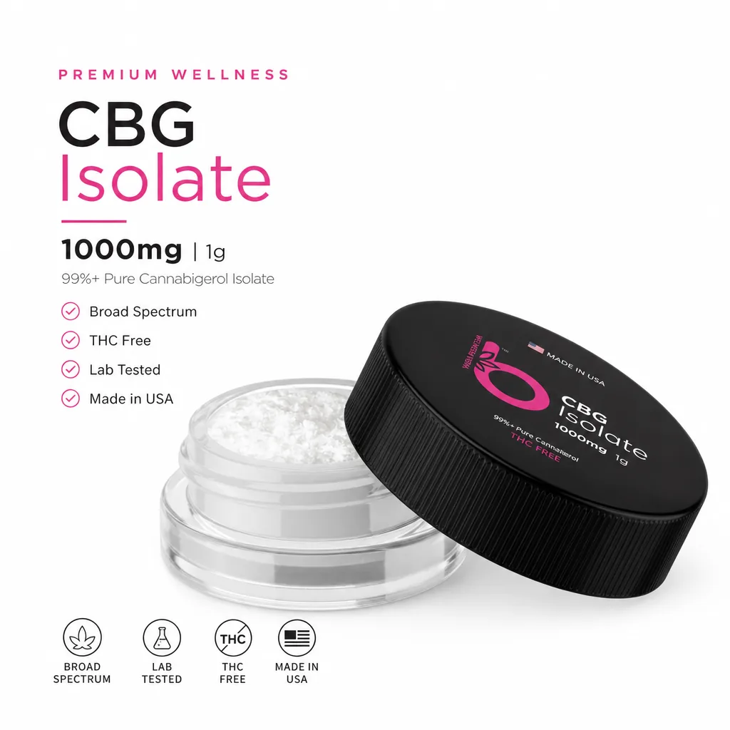 Bloom Hemp CBG Pure Isolate Powder