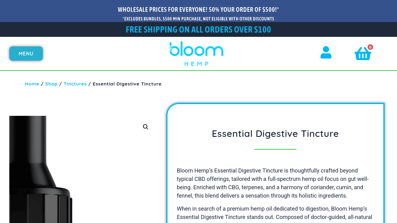 Essential Digestive Tincture thumbnail