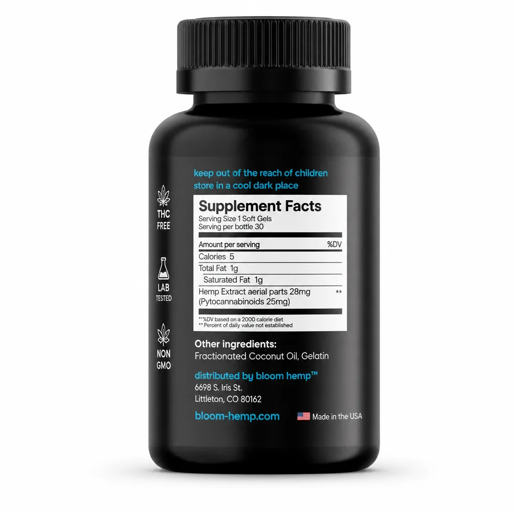 Fundamental Zero THC CBD Softgels thumbnail
