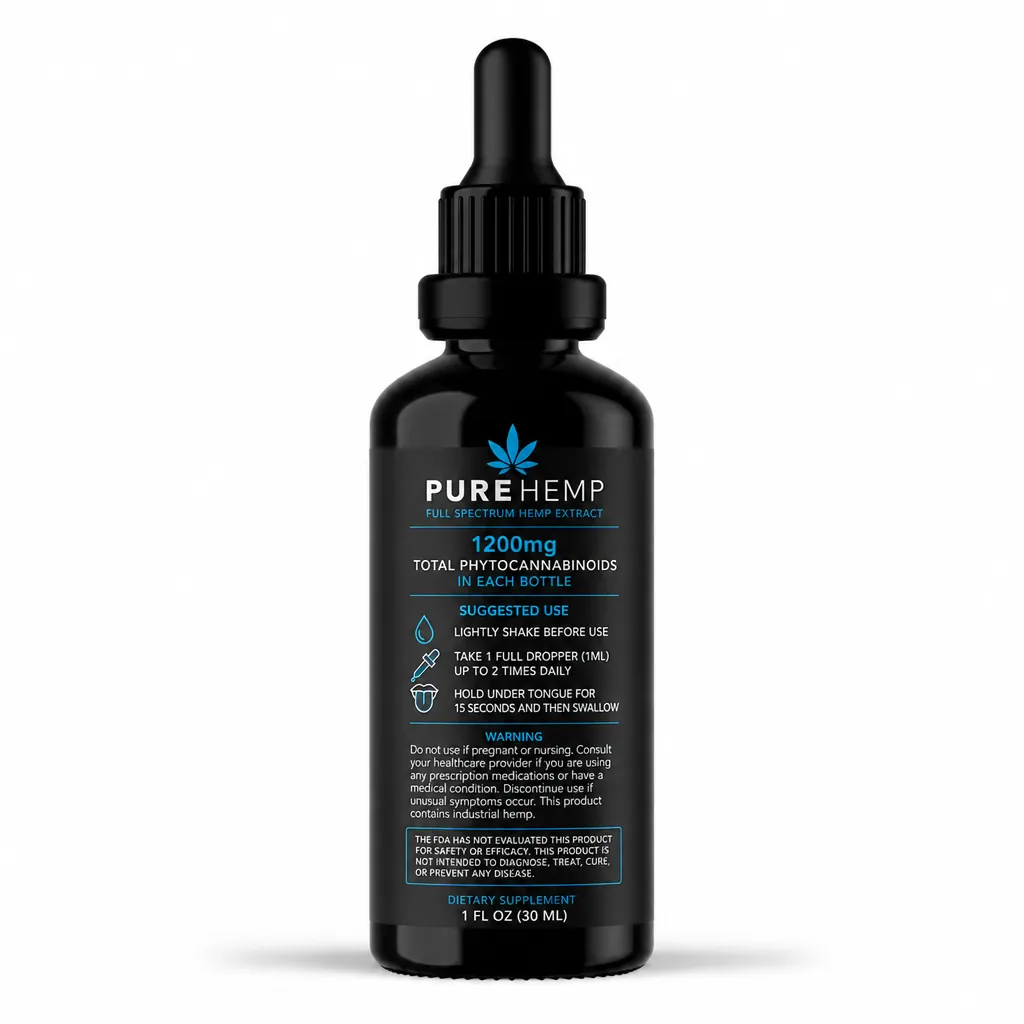 Fundamental Zero THC Natural Tincture thumbnail