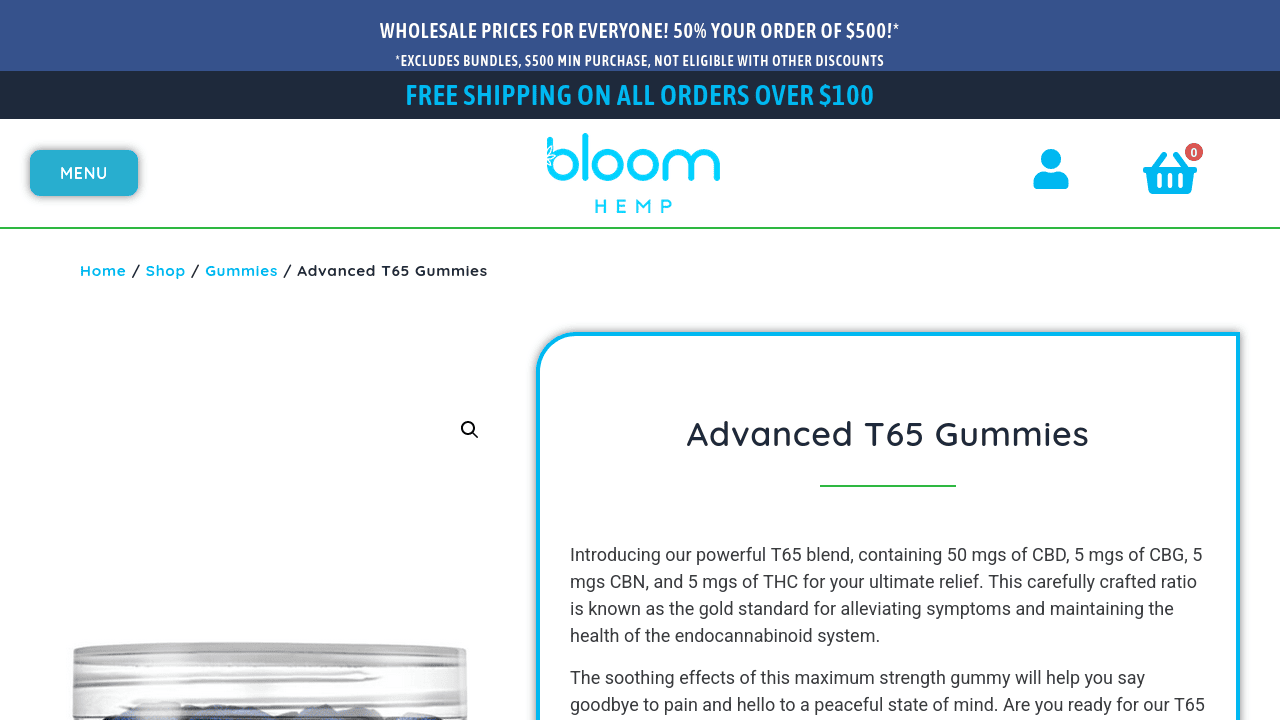 Advanced T65 Gummies thumbnail