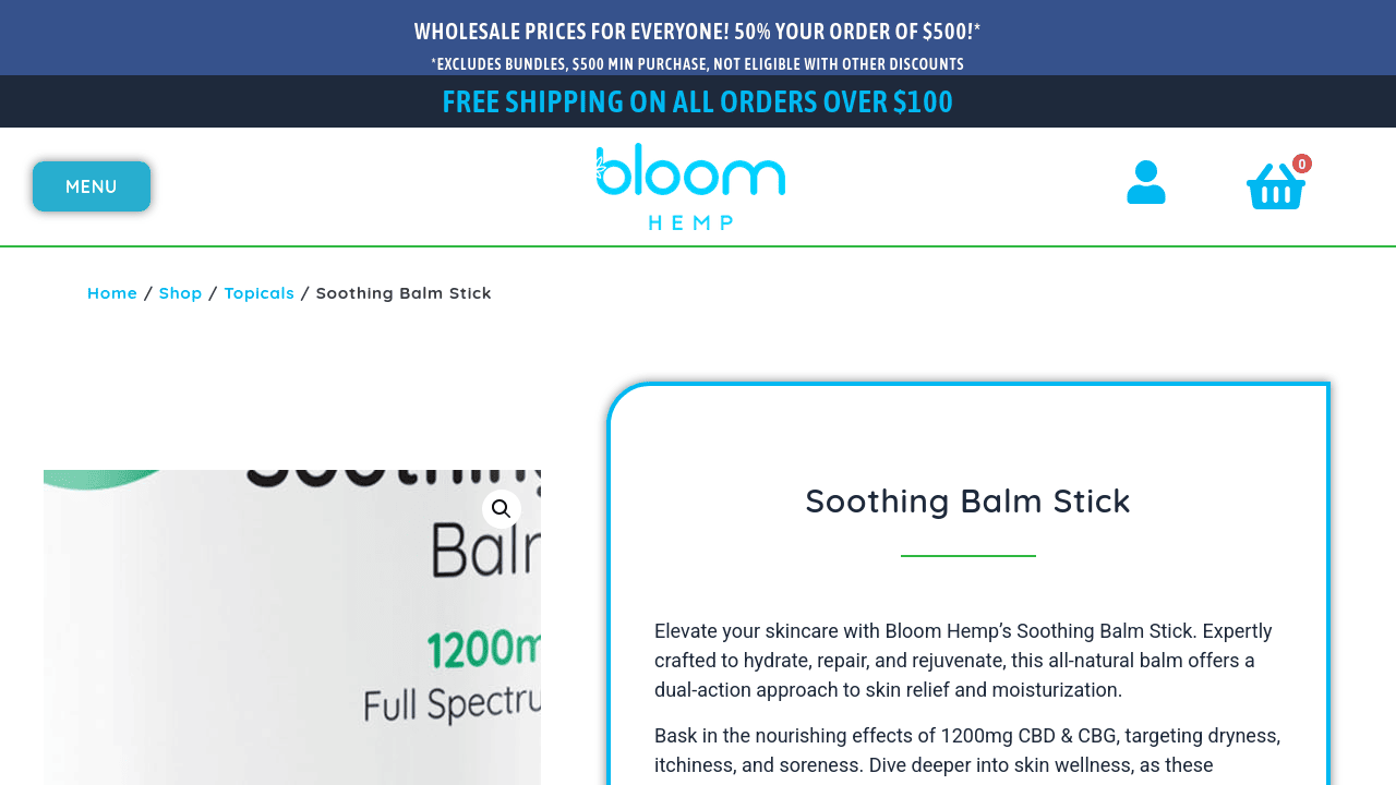 Soothing Balm Stick thumbnail