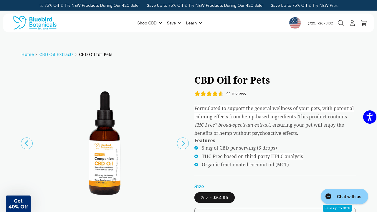 CBD Oil for Pets thumbnail