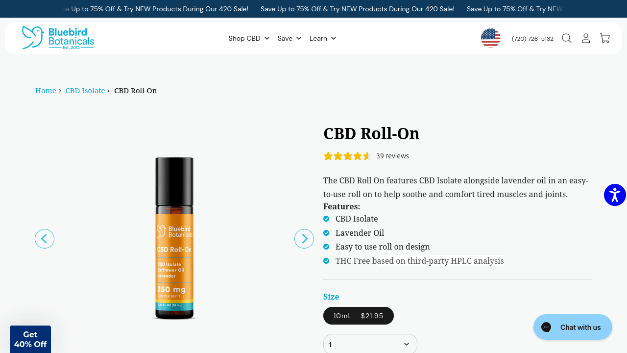 CBD Roll-On thumbnail