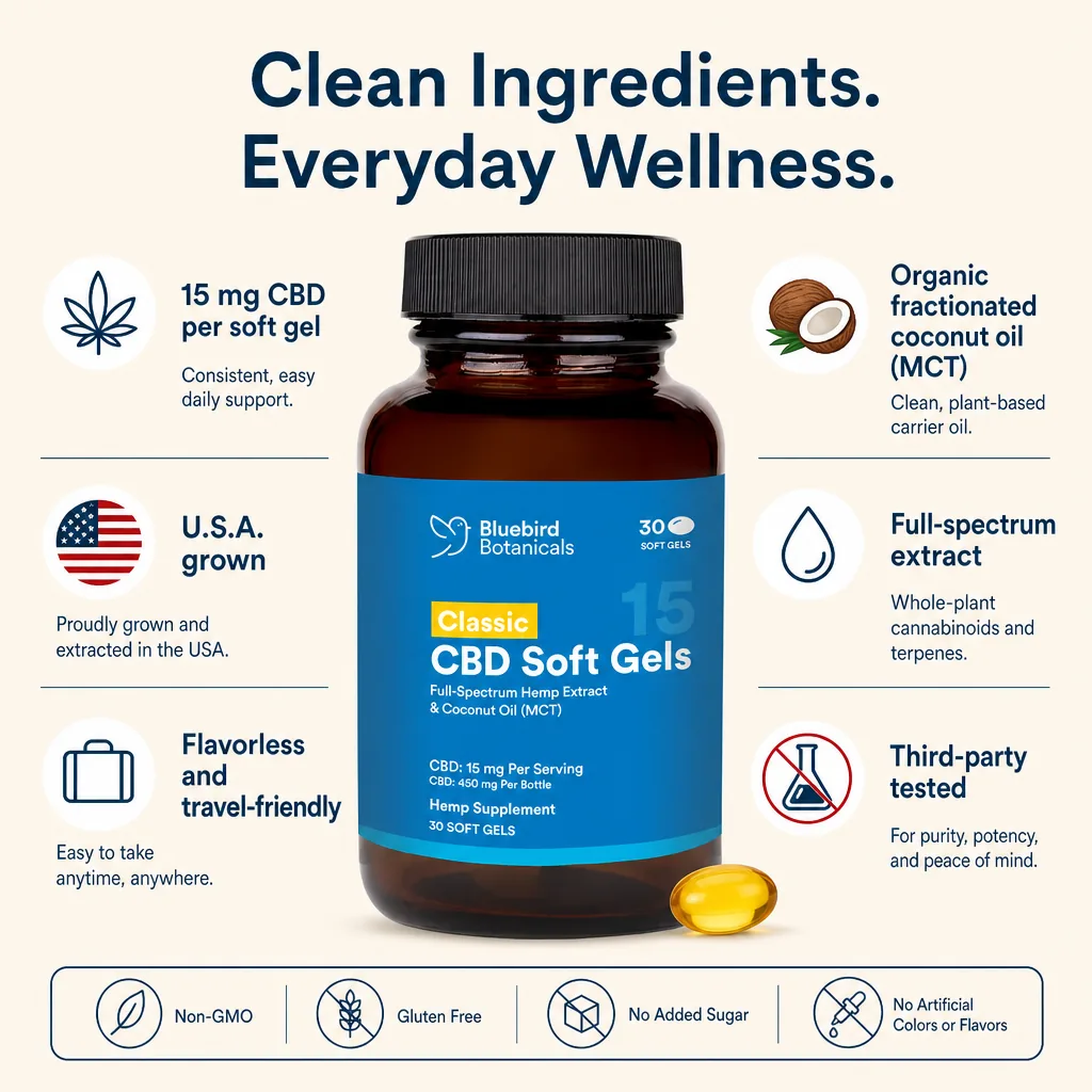 Classic CBD Oil Soft Gels thumbnail