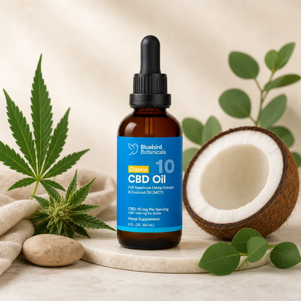 Bluebird Botanicals Classic CBD Oil